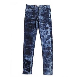 Levi’s 710 Super Skinny Youth 16 Reg (Womens Size 4?) Blue Tie Dye Jeans D/15